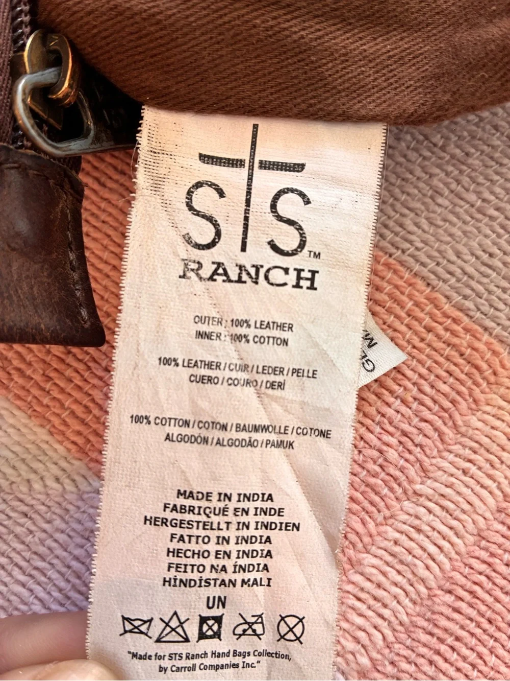 STS Ranchwear Baroness Grace Crossbody Leather Purse